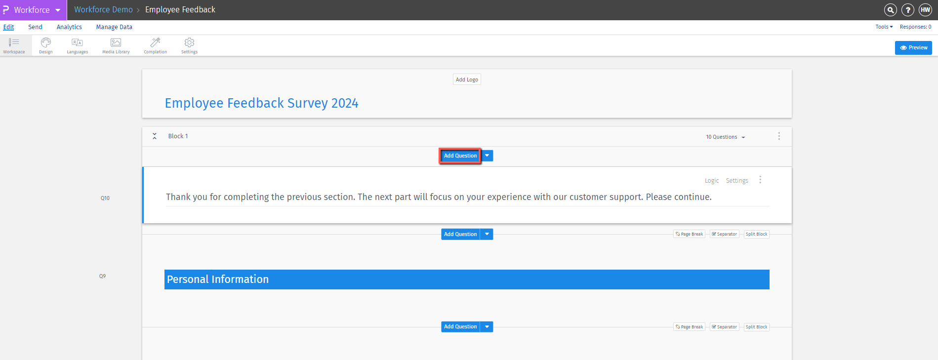 Survey Software Help Image