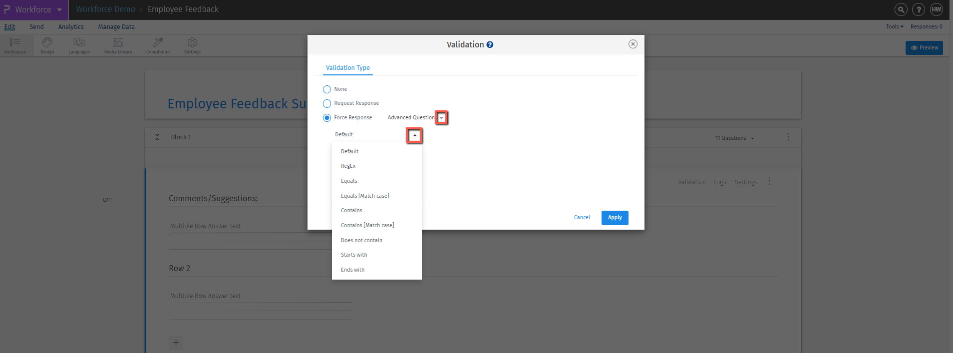 Survey Software Help Image