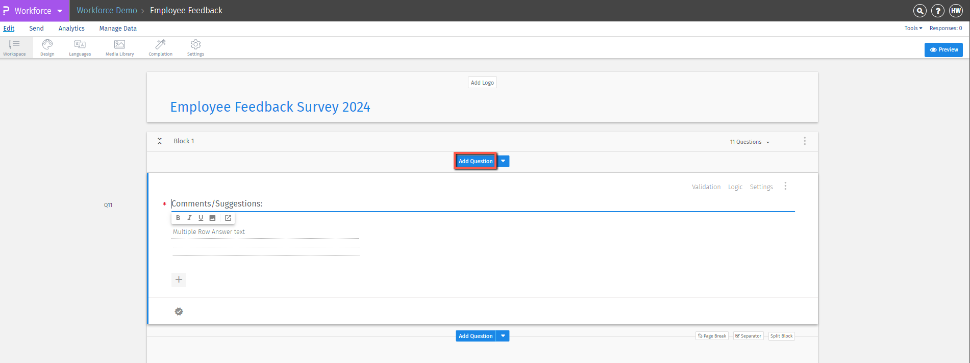Survey Software Help Image