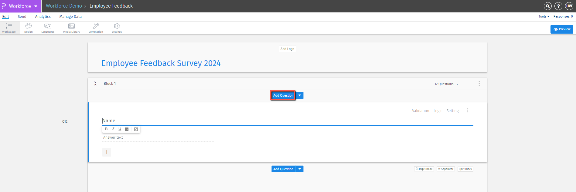 Survey Software Help Image