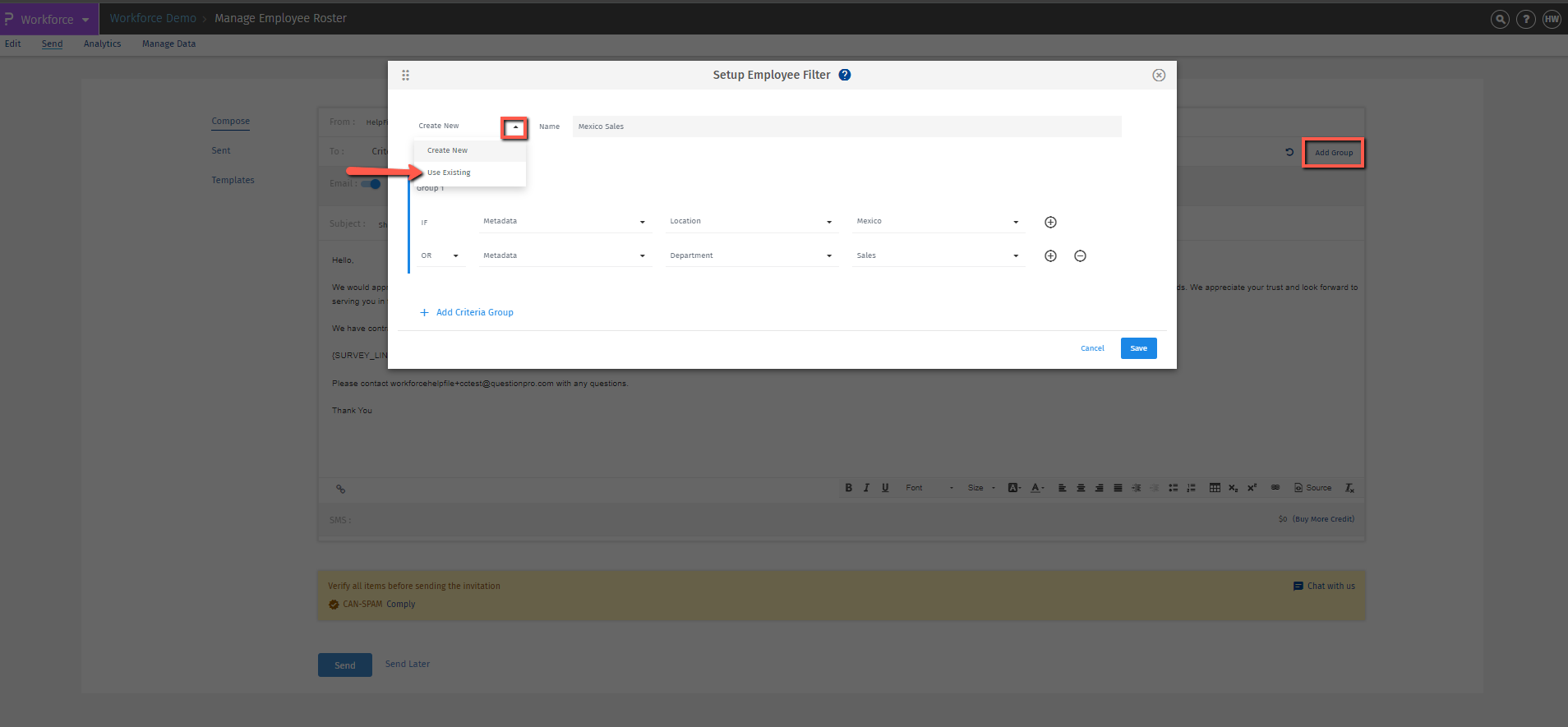 Survey Software Help Image