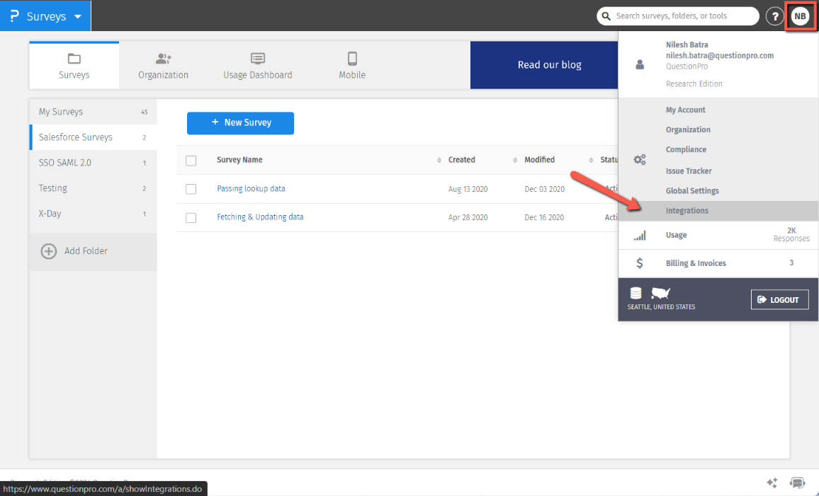 Survey Software Help Image