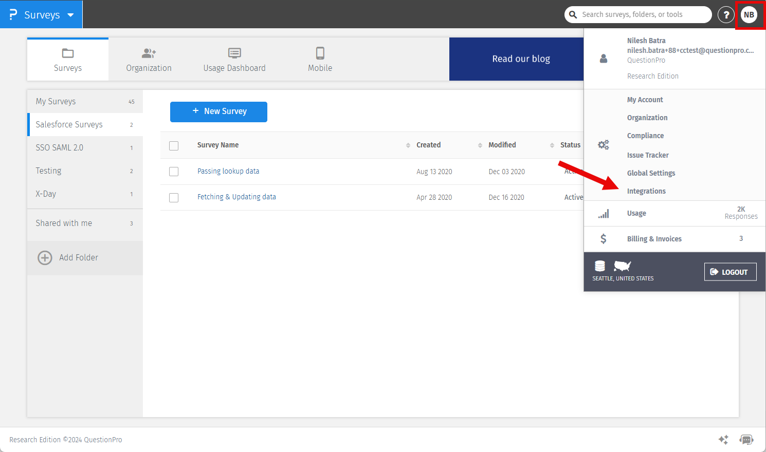 Survey Software Help Image