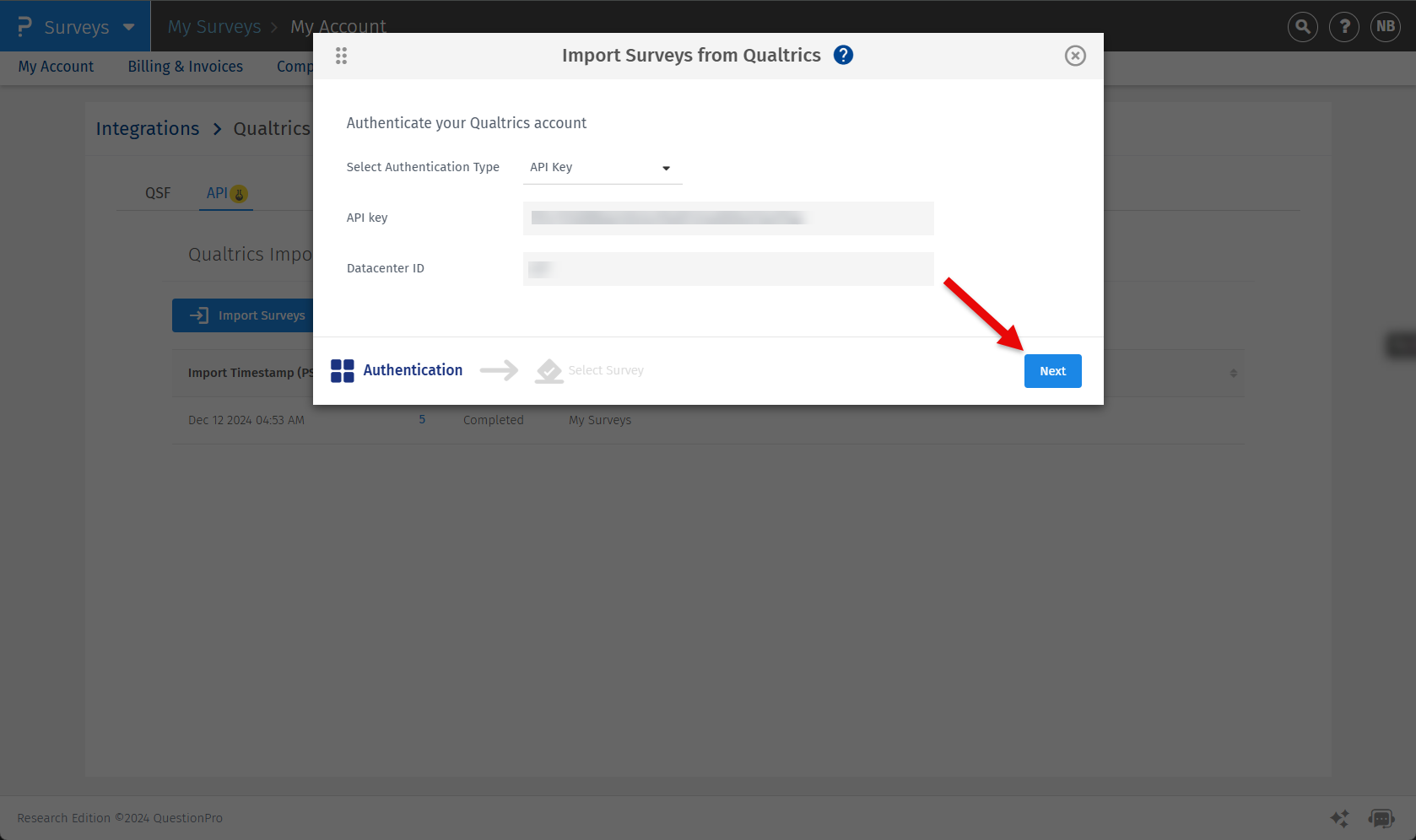 Survey Software Help Image