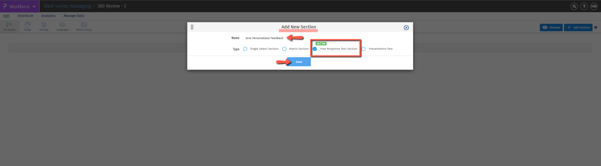 Survey Software Help Image