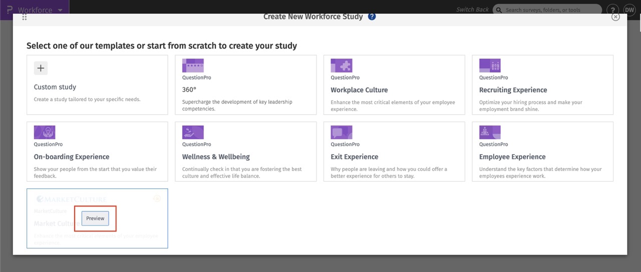 Survey Software Help Image