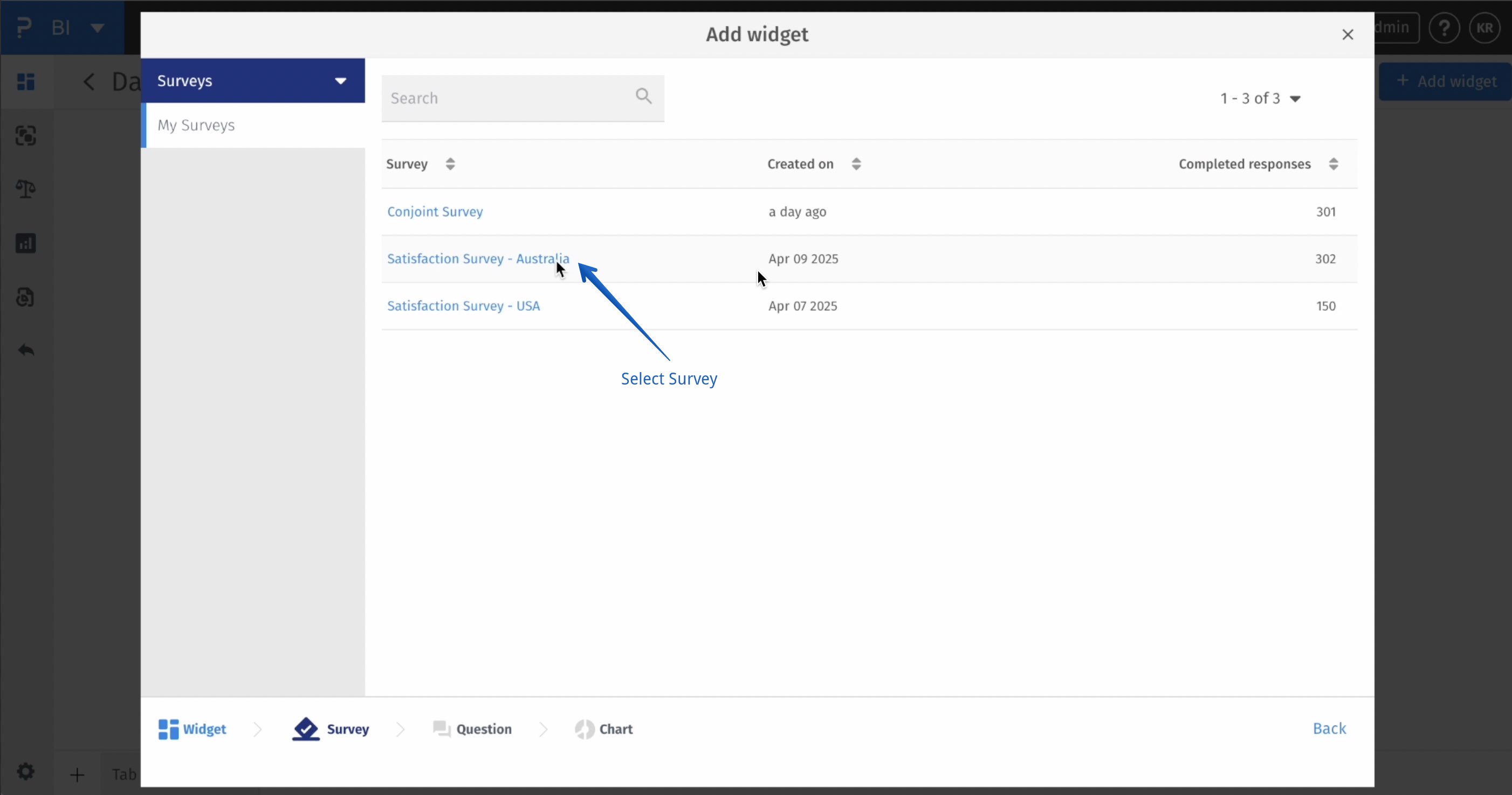 Survey Software Help Image