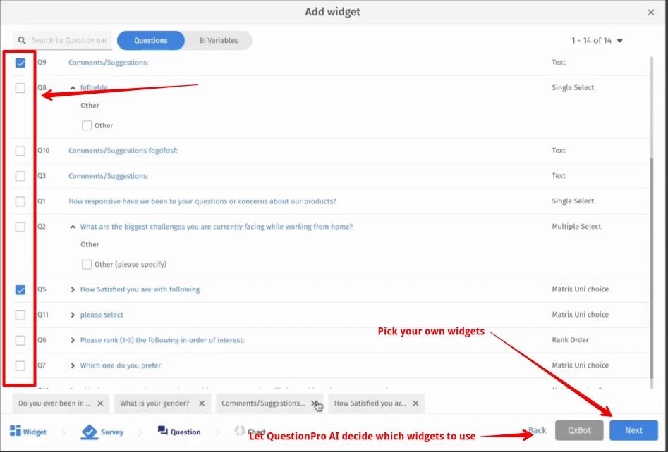 Survey Software Help Image