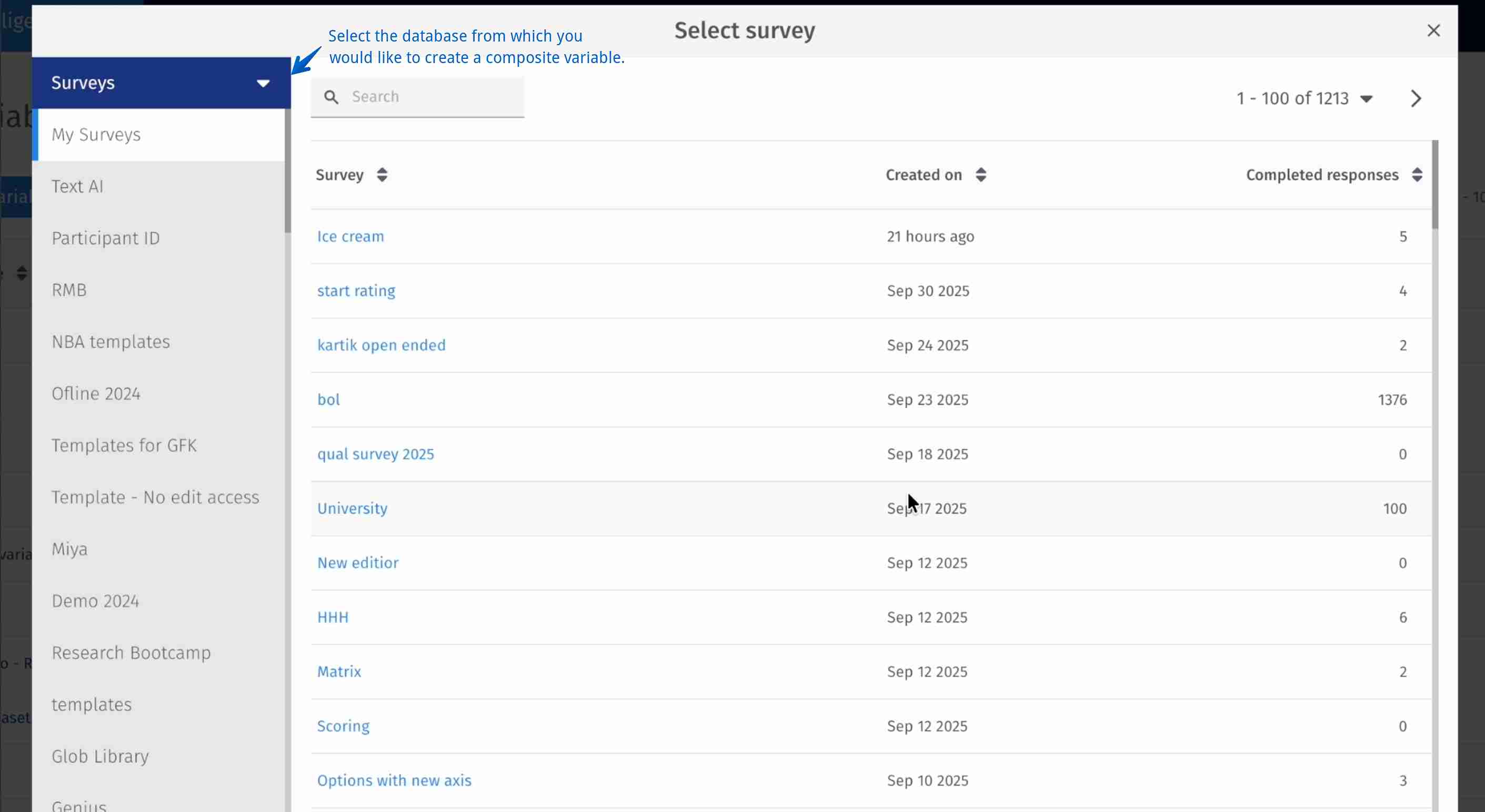 Survey Software Help Image