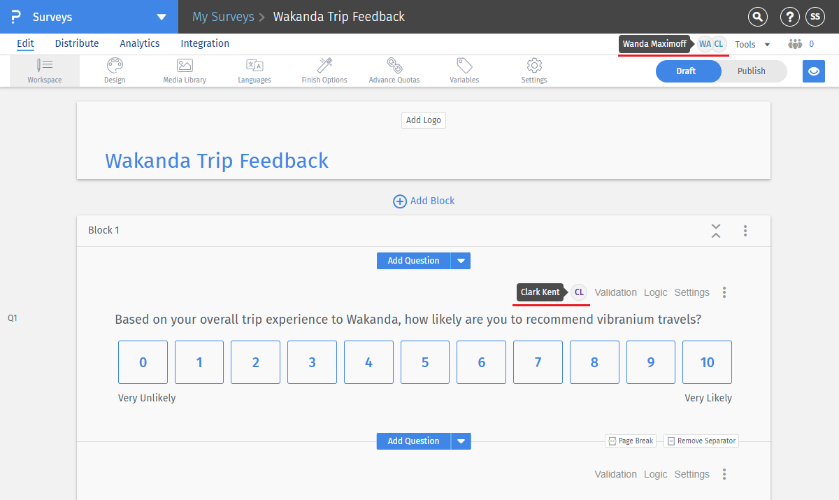 Survey Software Help Image