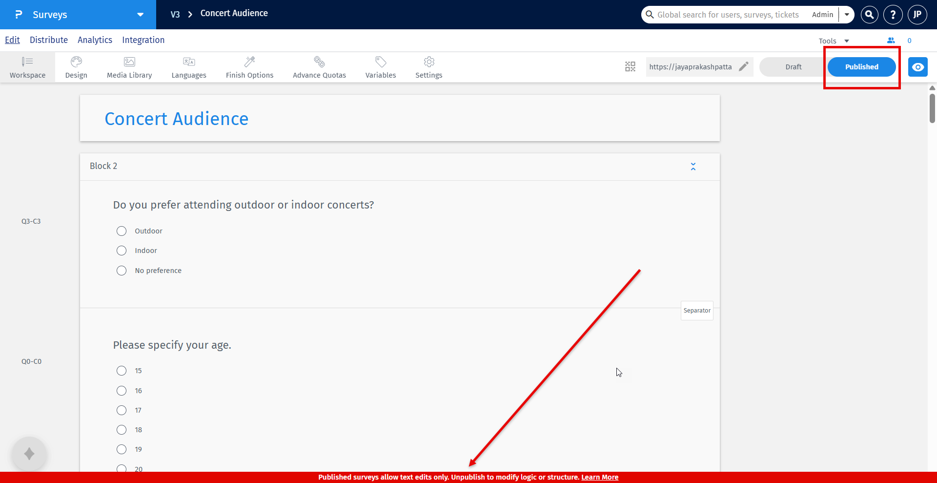Survey Software Help Image