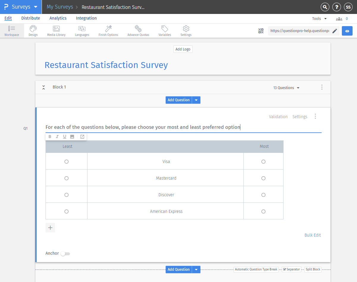 Survey Software Help Image