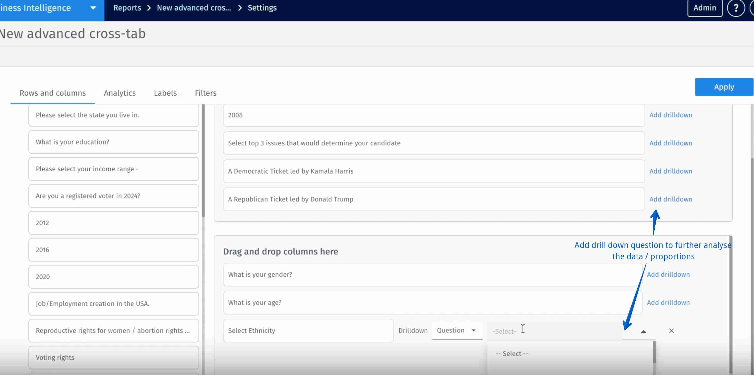 Survey Software Help Image