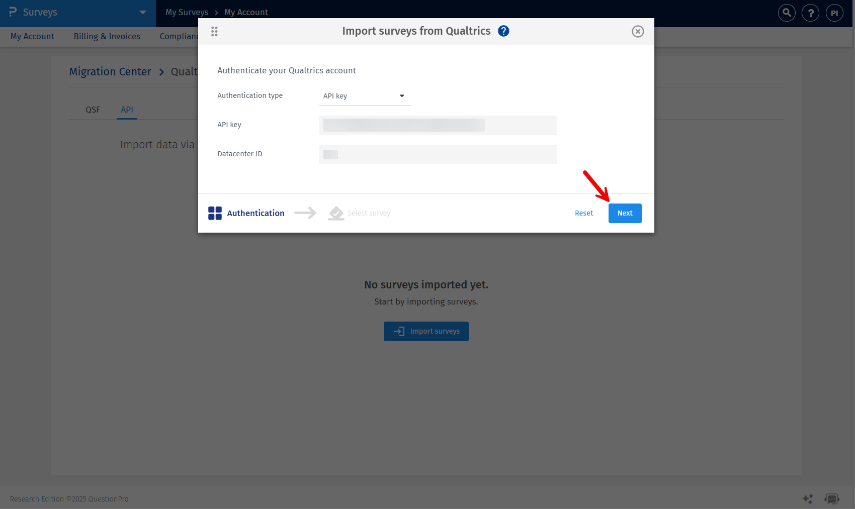 Survey Software Help Image