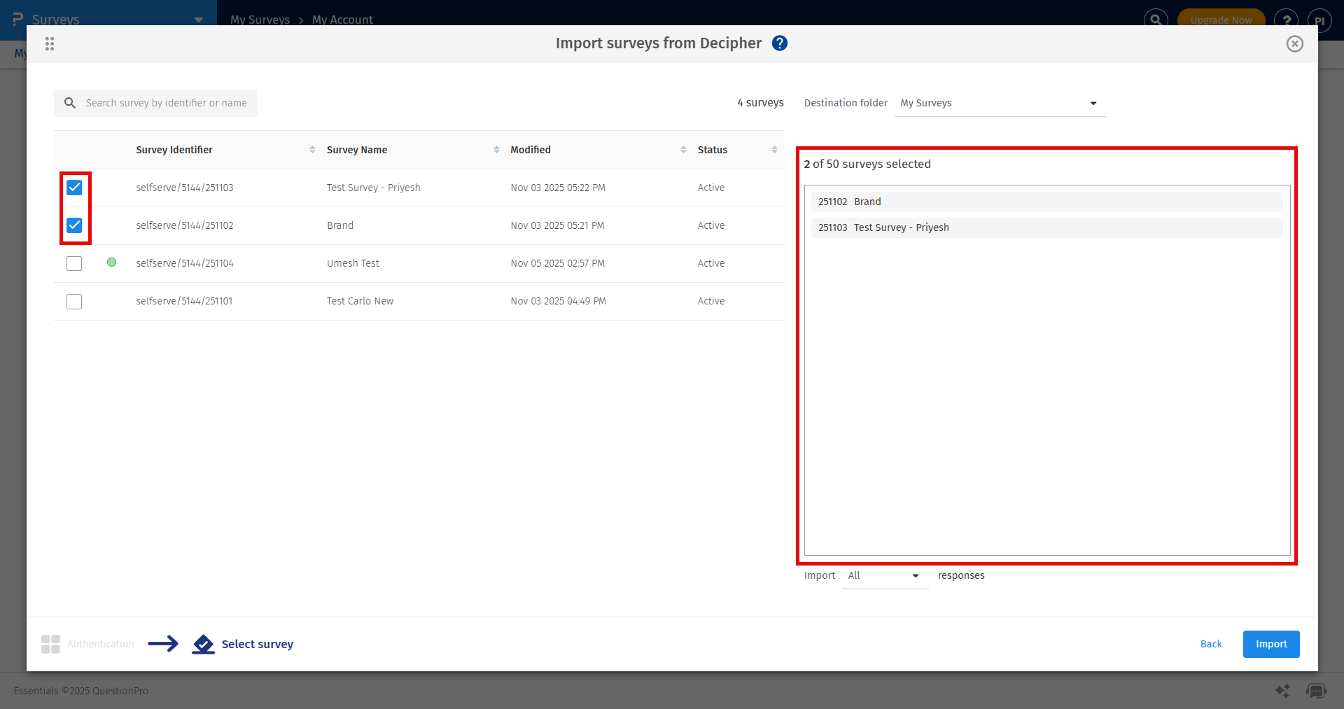 Survey Software Help Image