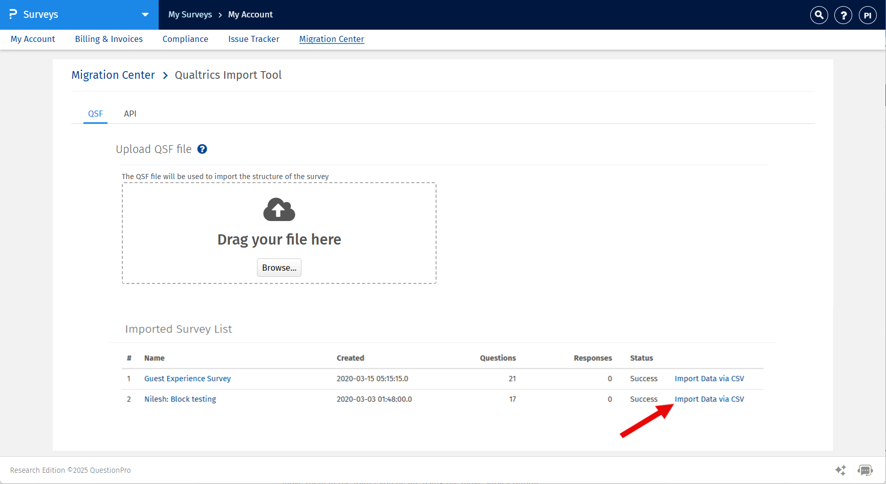 Survey Software Help Image