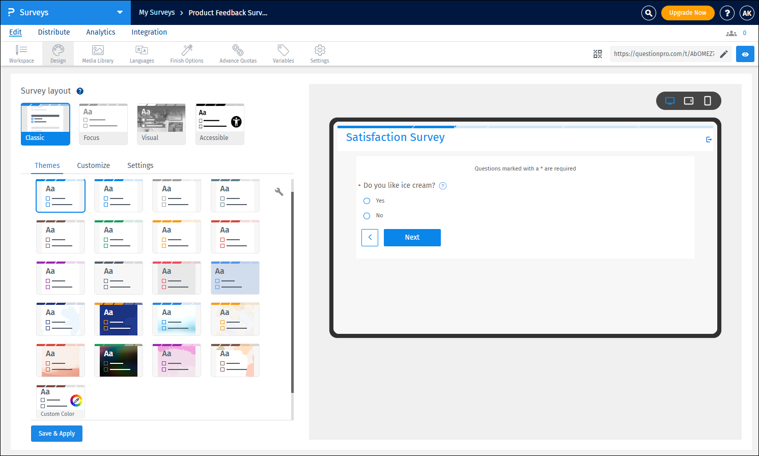Survey Software Help Image
