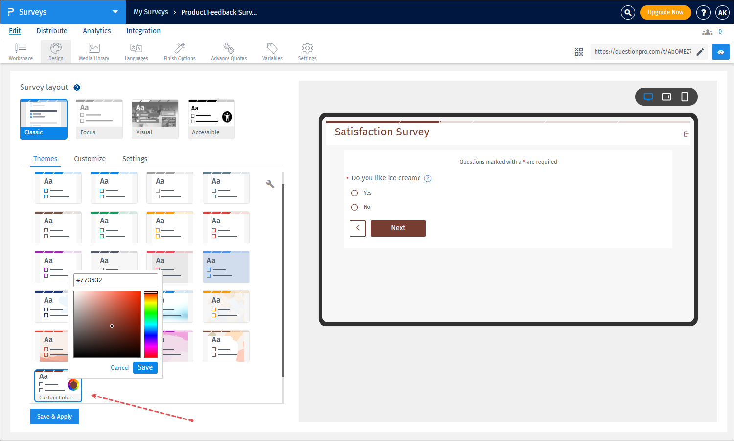 Survey Software Help Image