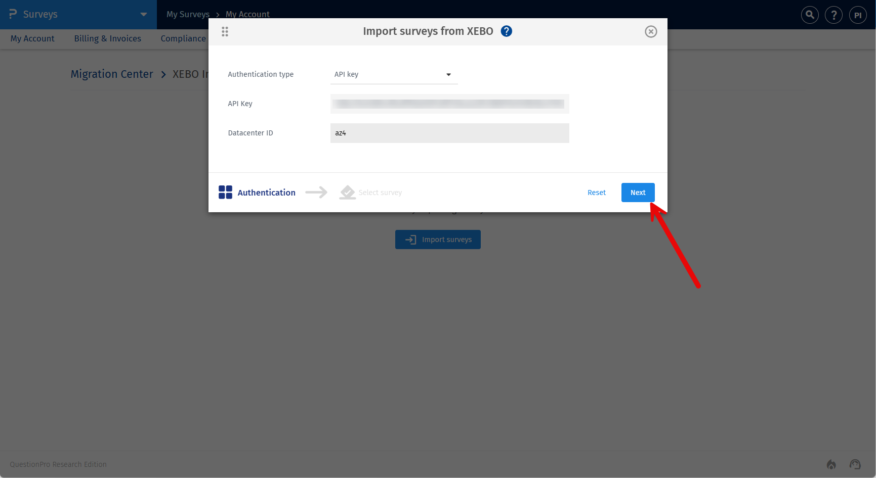 Survey Software Help Image