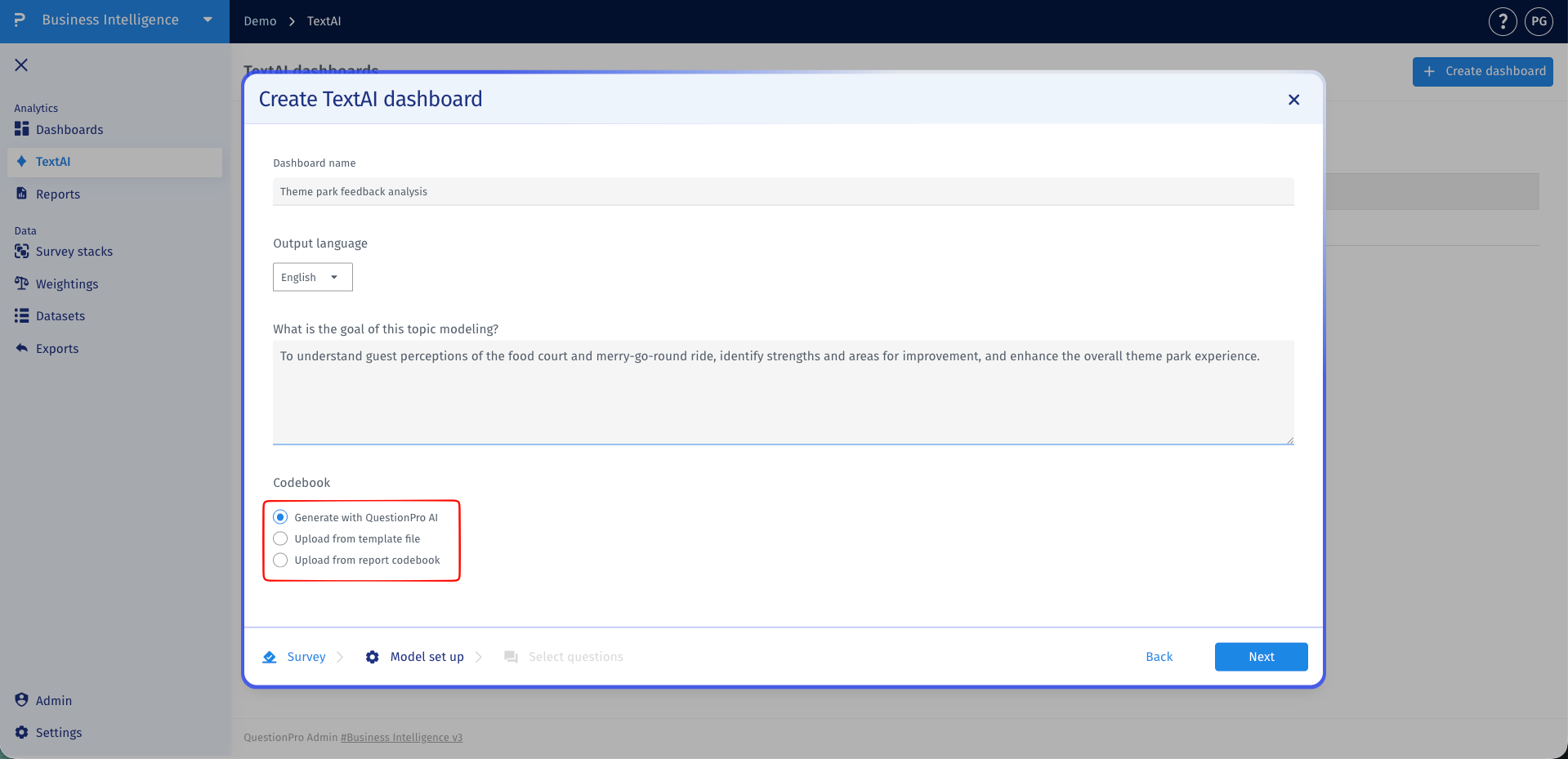 Survey Software Help Image