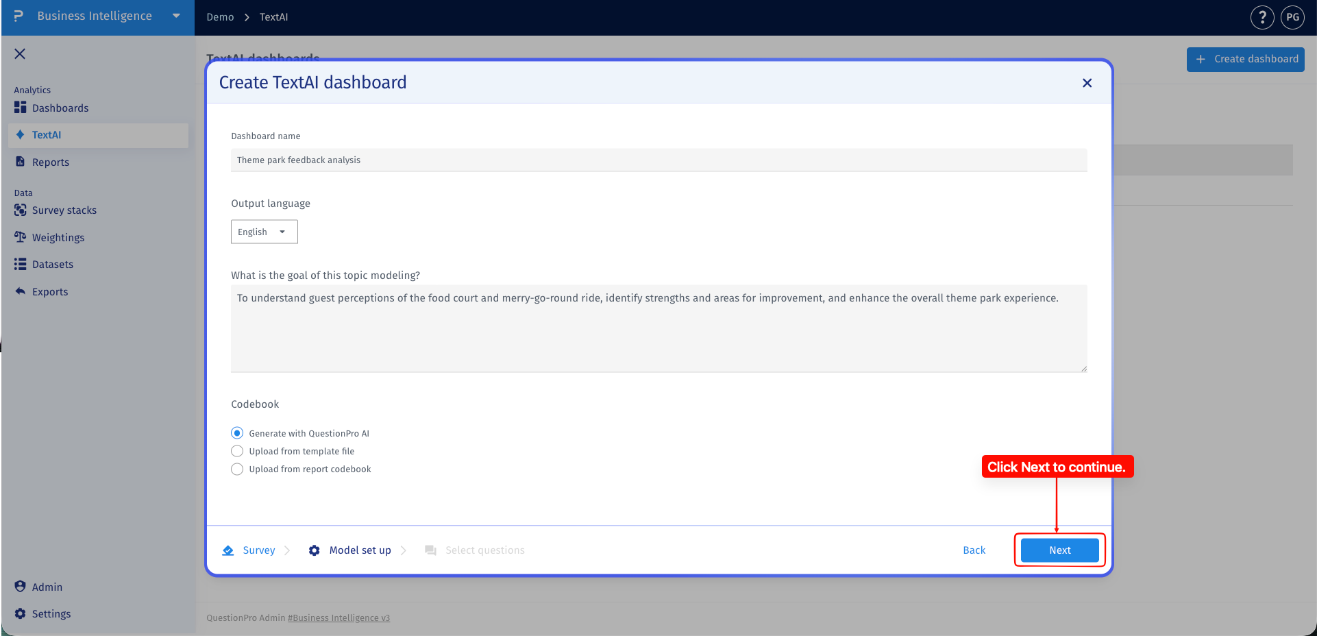 Survey Software Help Image