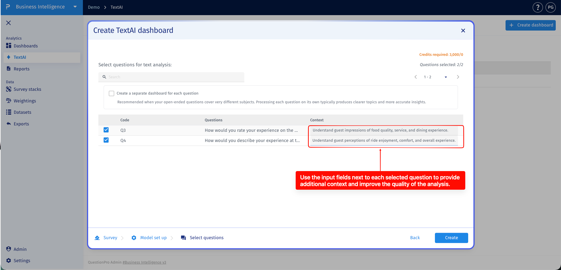 Survey Software Help Image