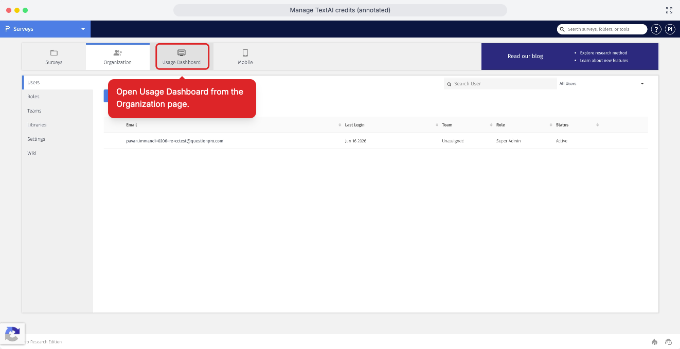 Survey Software Help Image