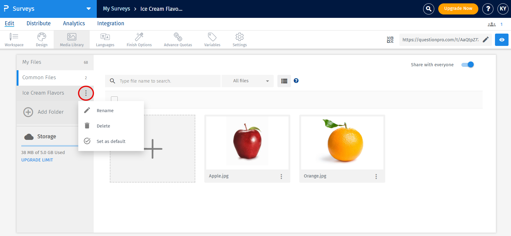 Survey Software Help Image