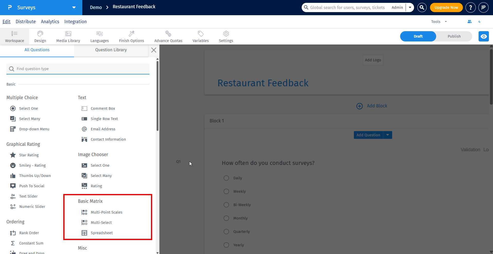 Survey Software Help Image