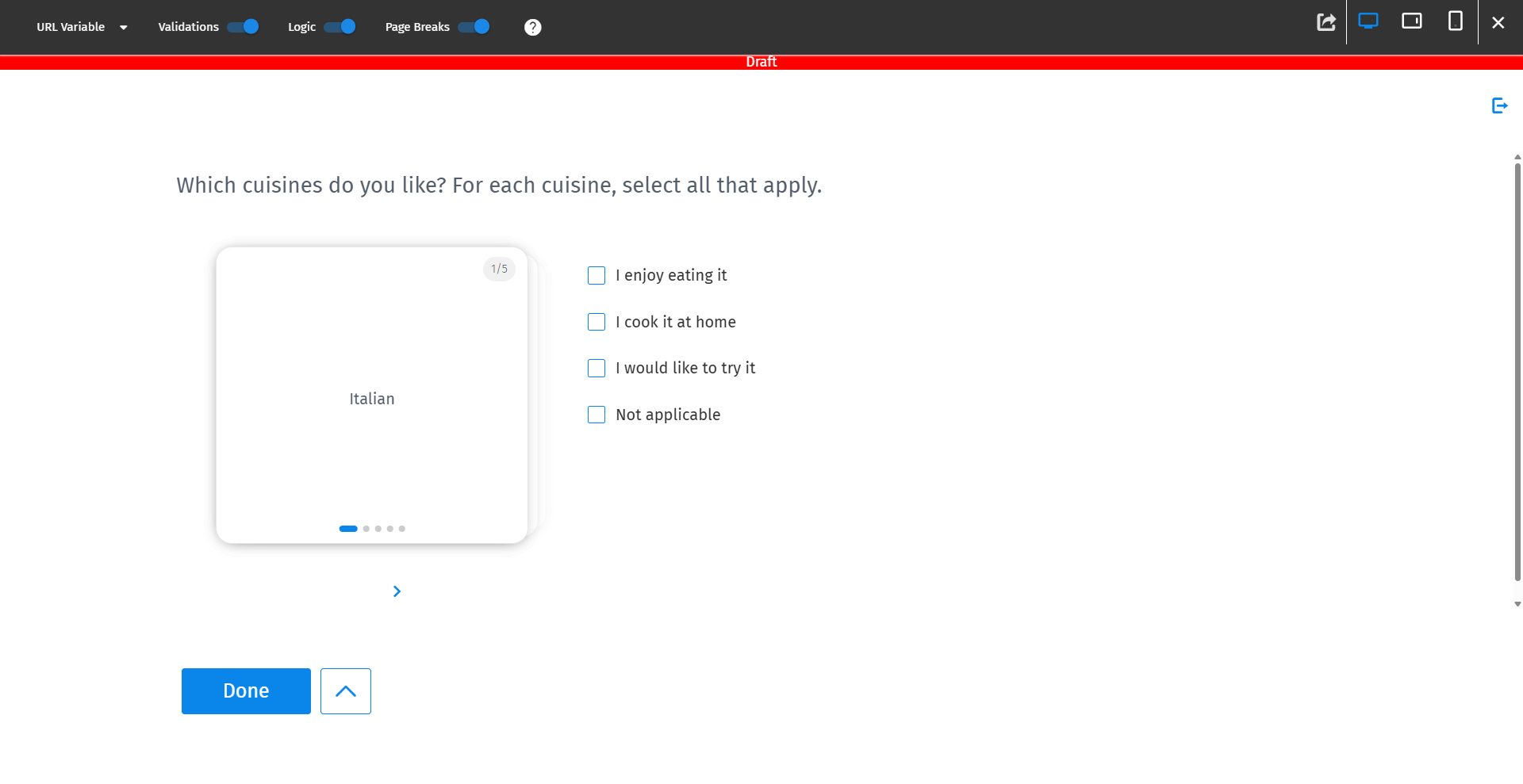 Survey Software Help Image