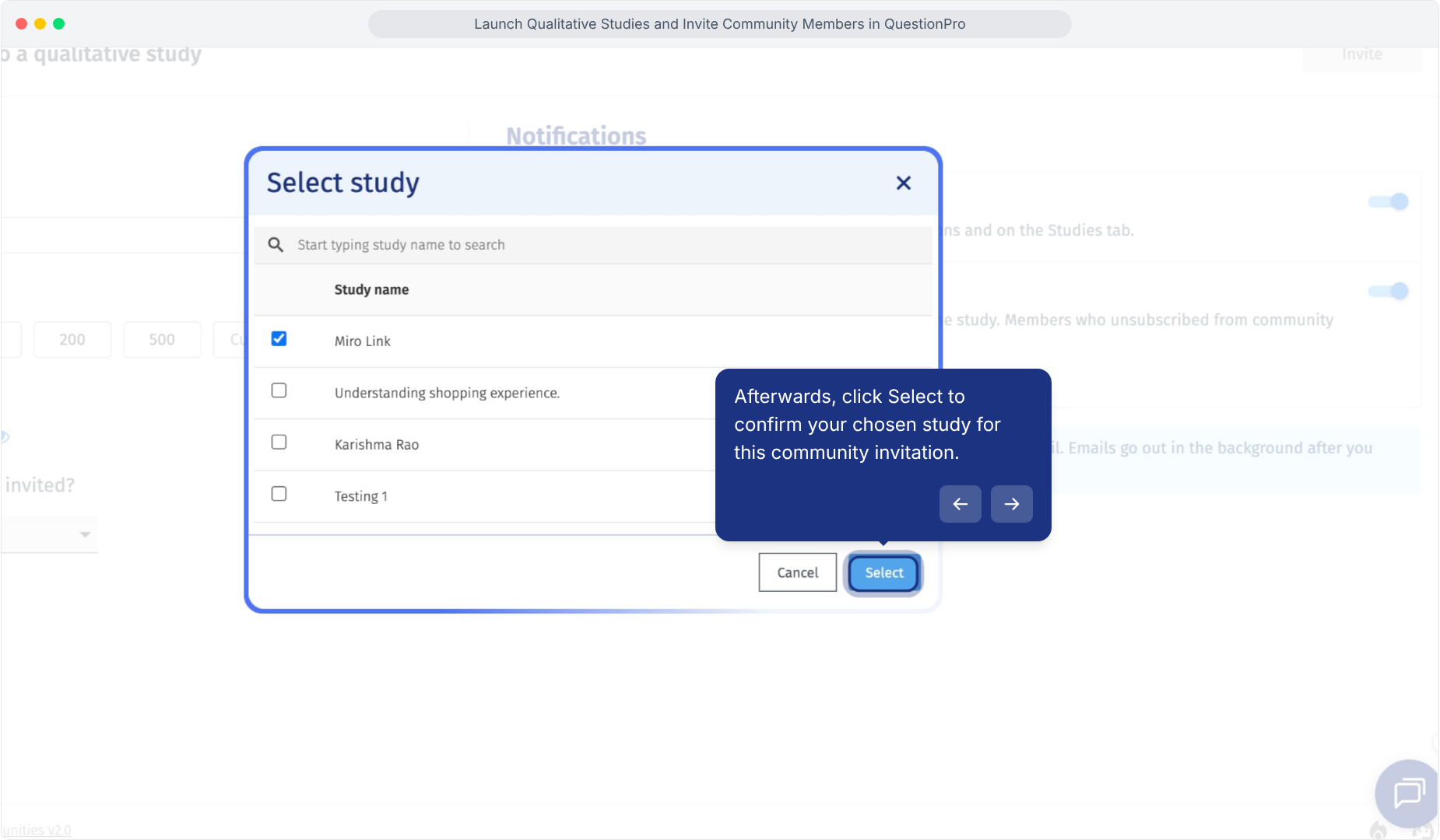 Survey Software Help Image