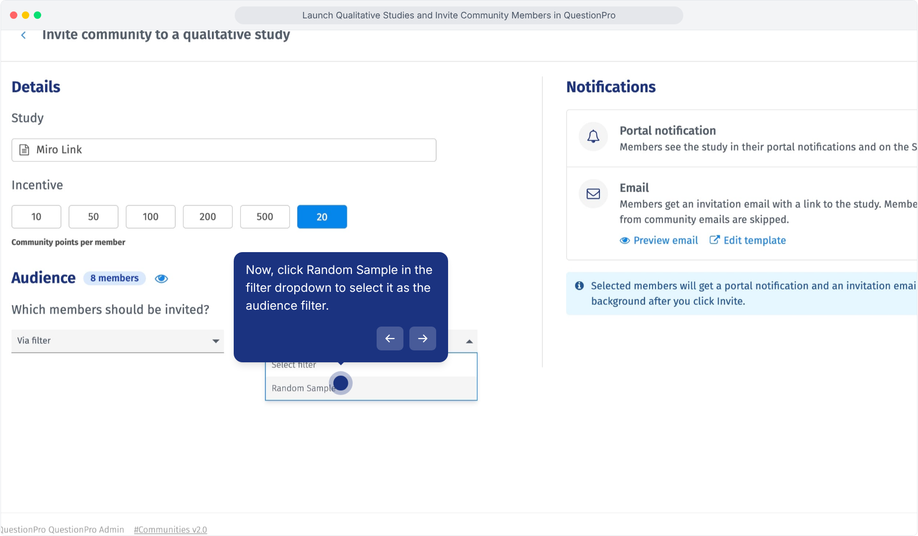 Survey Software Help Image