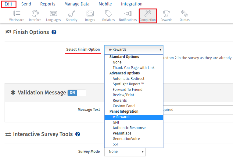 Survey Software Help Image