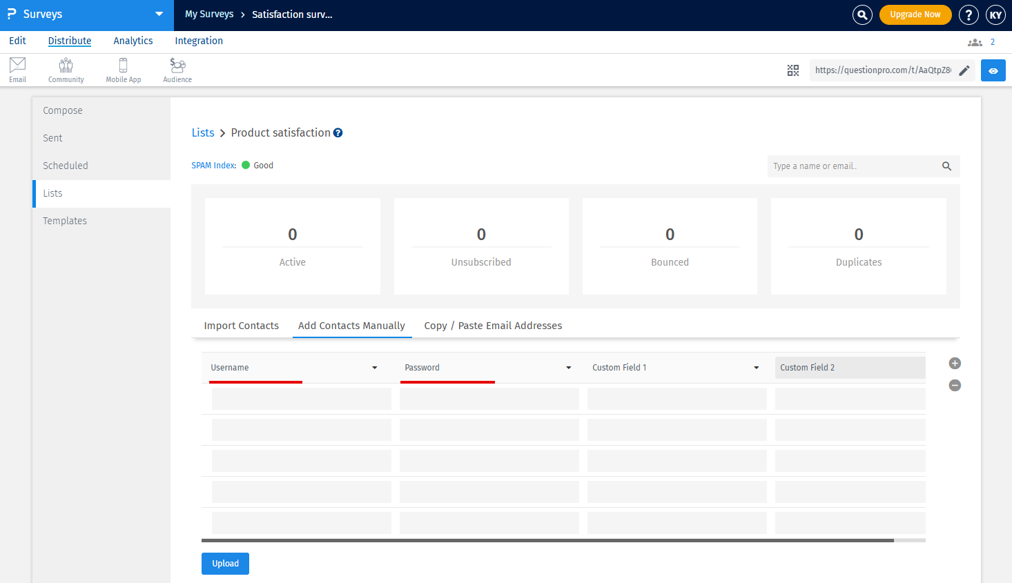 Survey Software Help Image