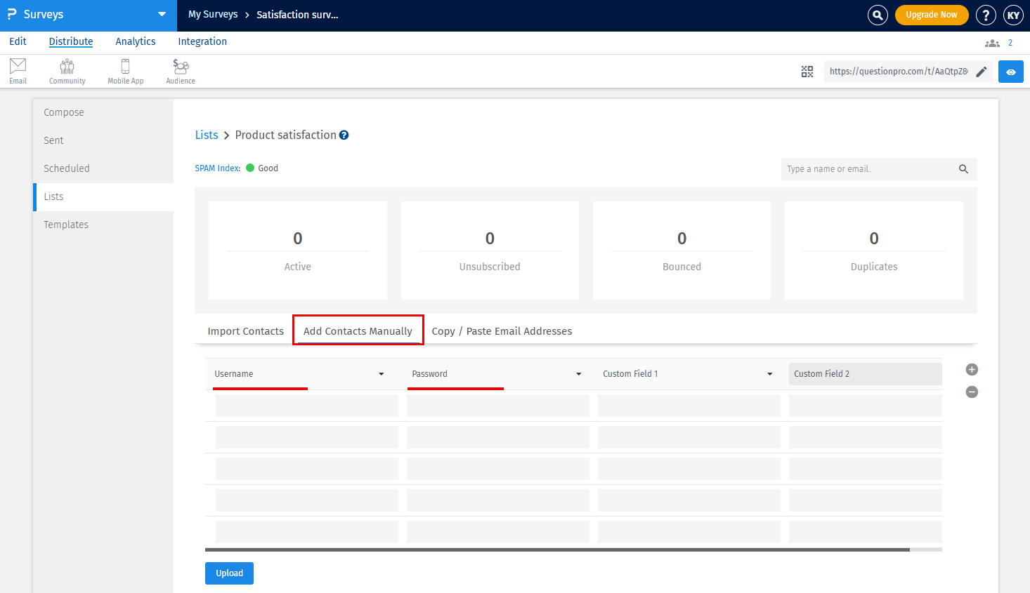Survey Software Help Image