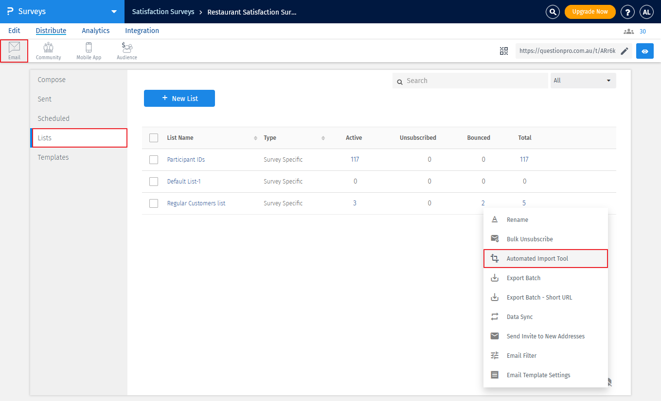 Survey Software Help Image