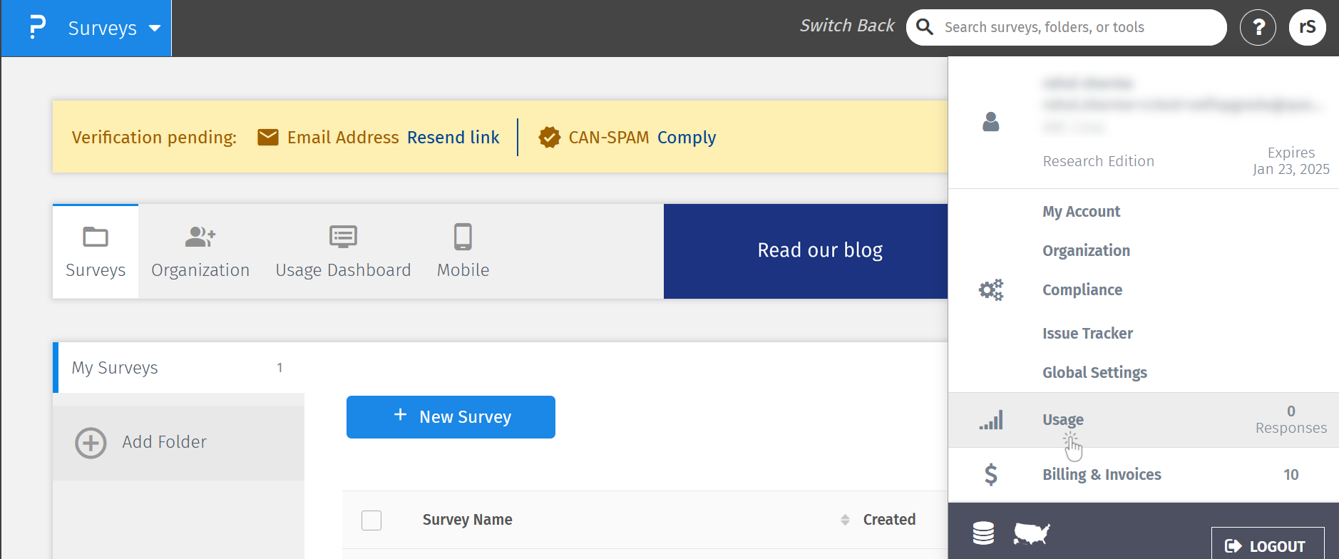 Survey Software Help Image