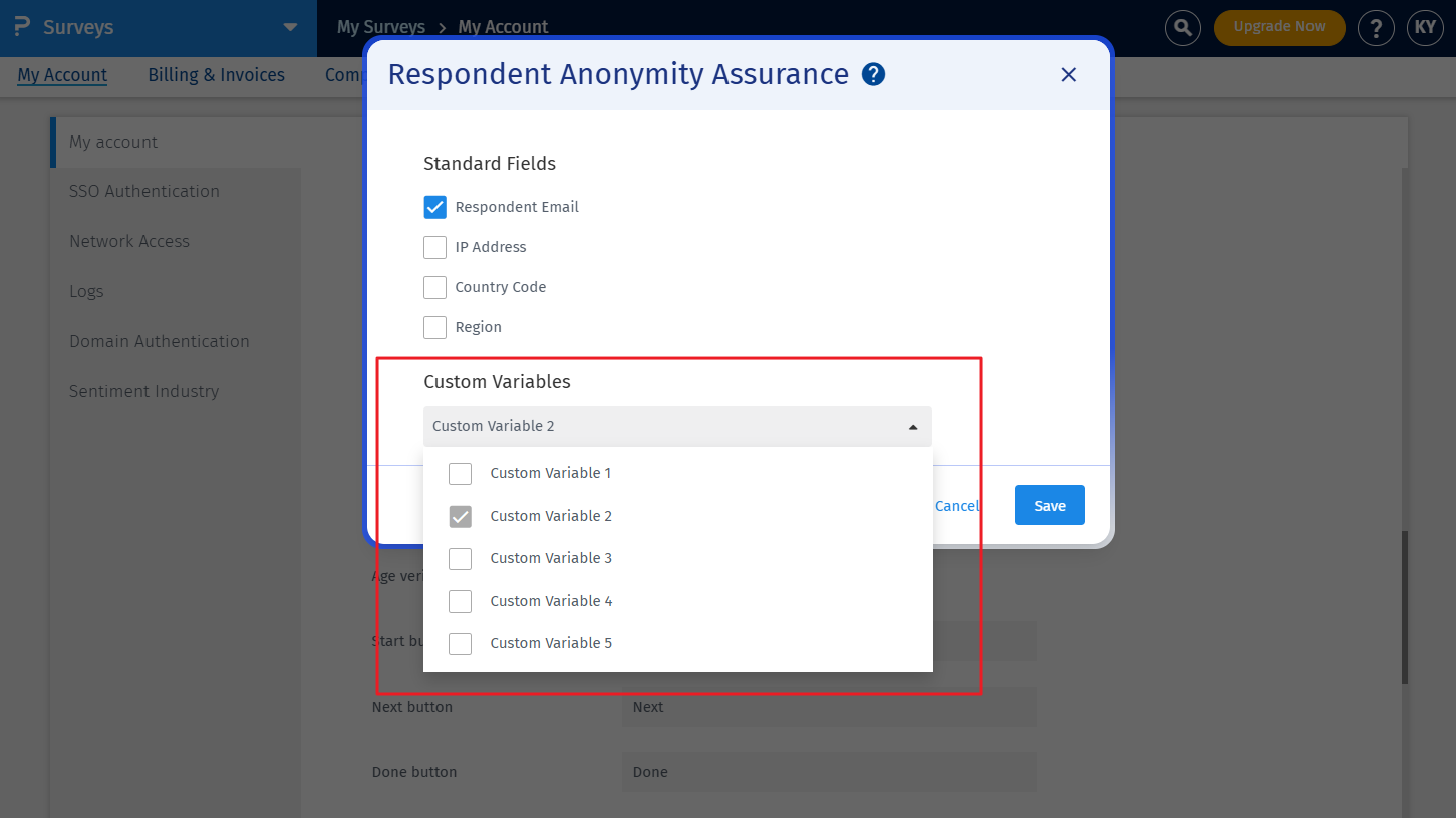 Survey Software Help Image