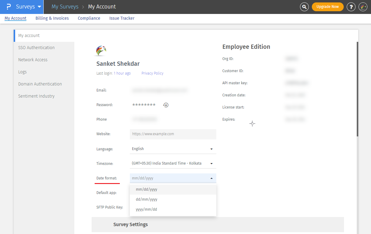 Survey Software Help Image