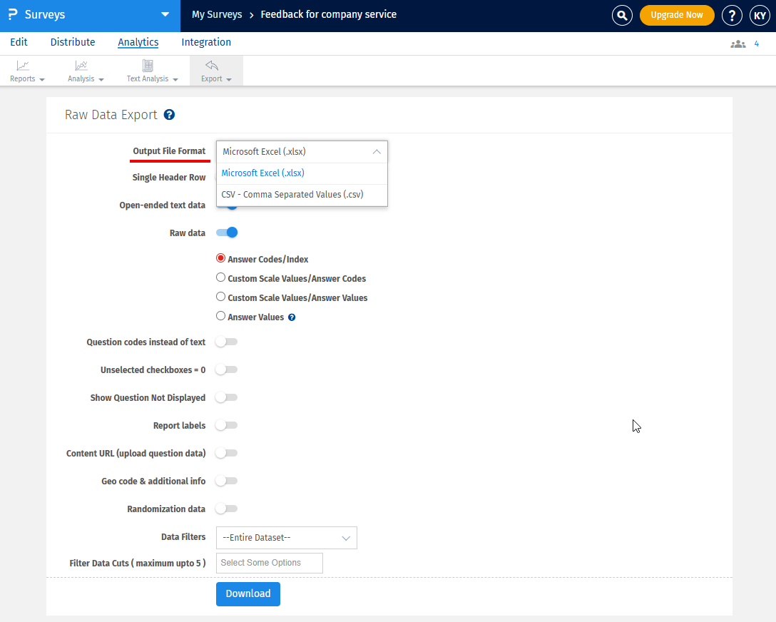 Survey Software Help Image