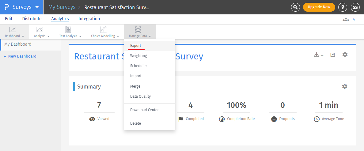 Survey Software Help Image