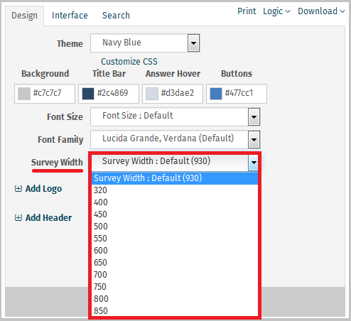 Survey Software Help Image