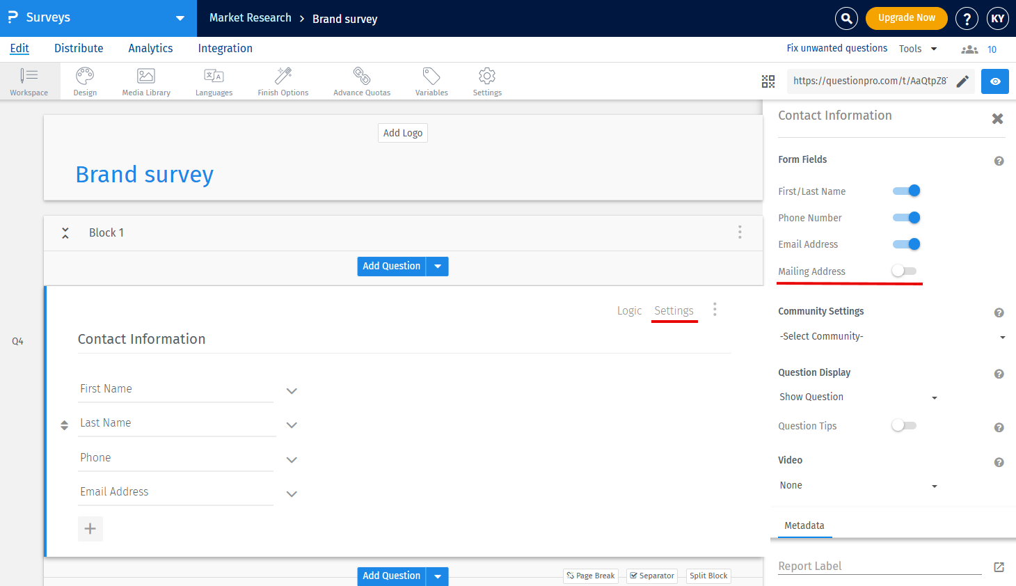 Survey Software Help Image