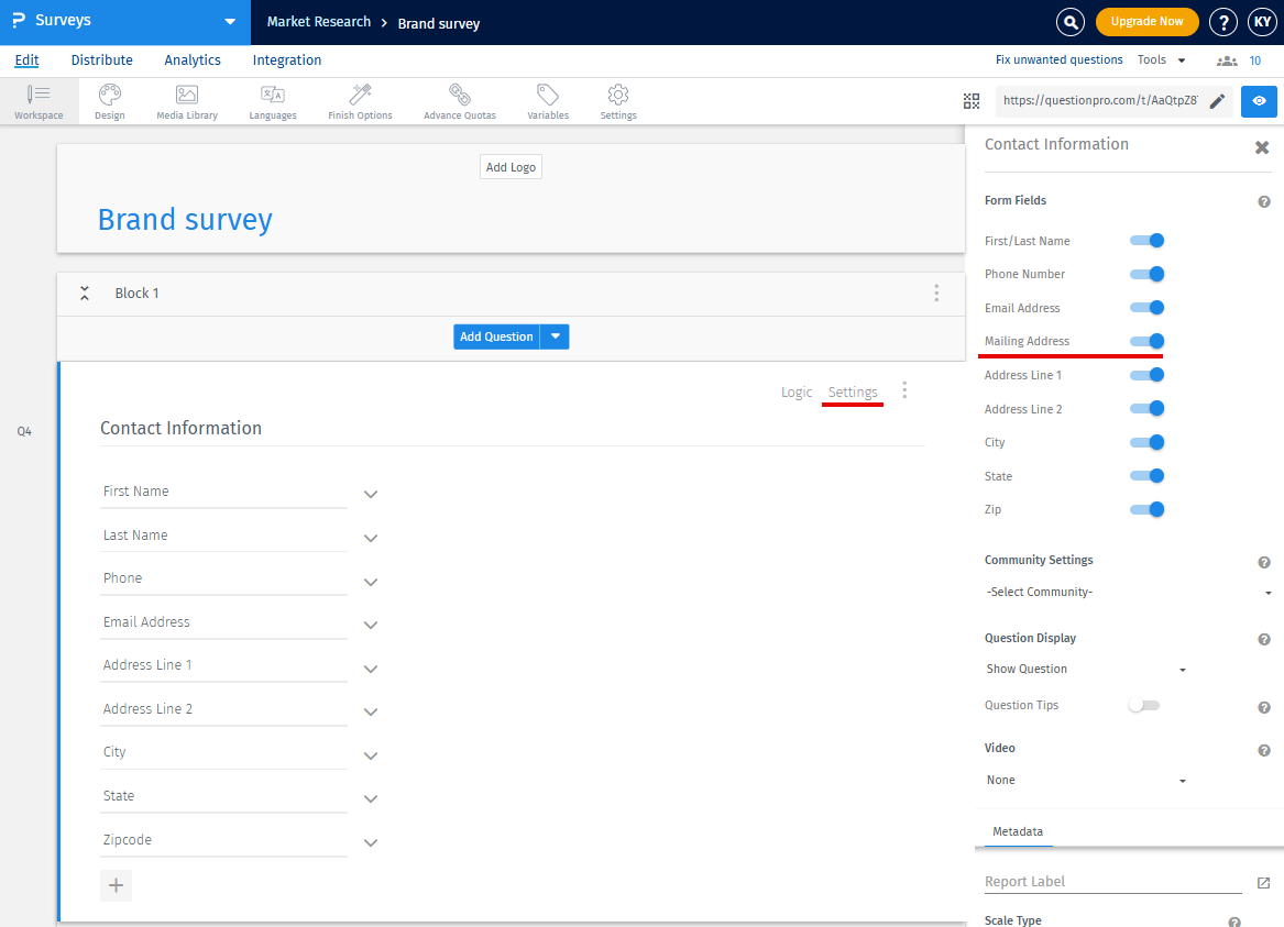 Survey Software Help Image