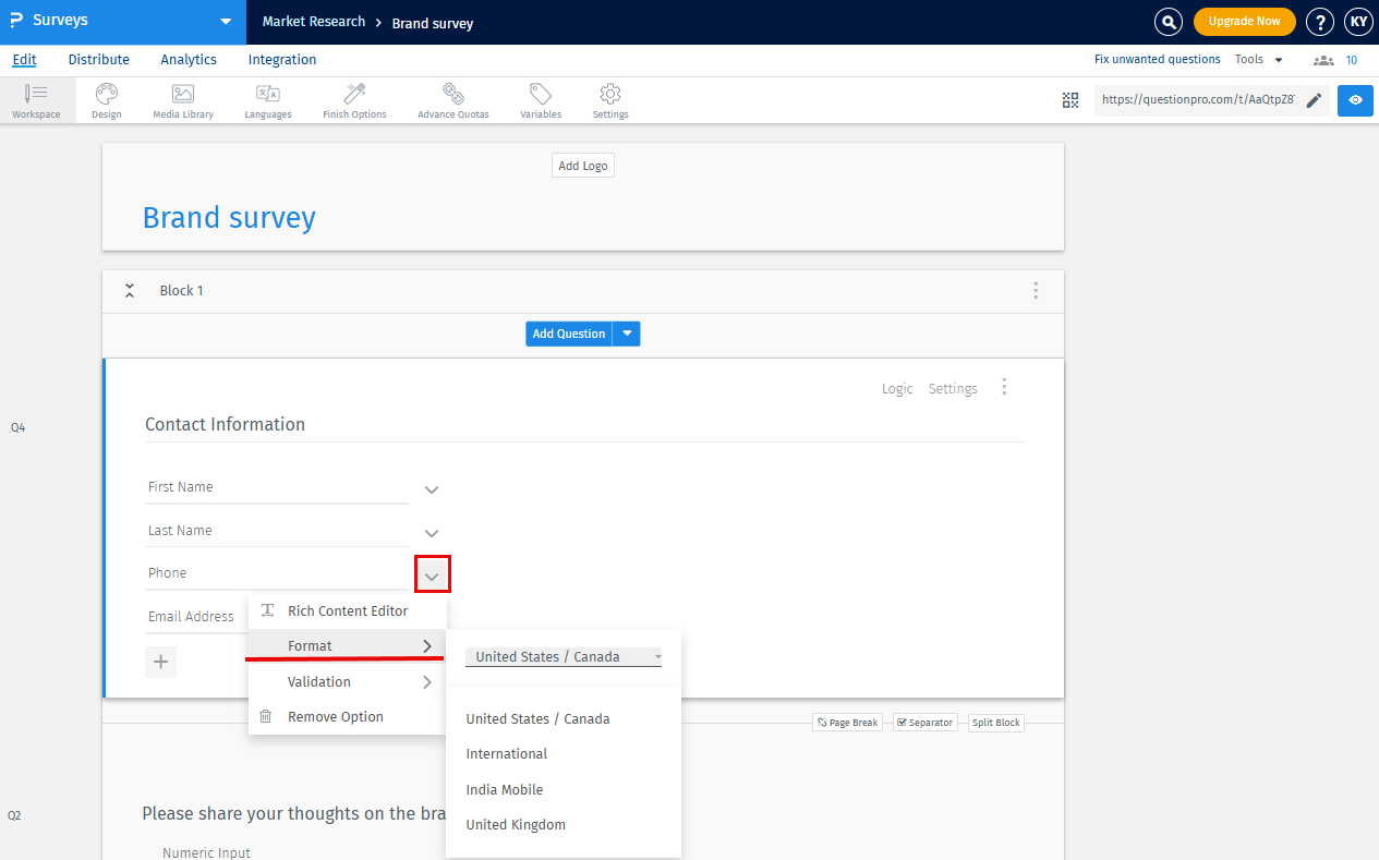 Survey Software Help Image