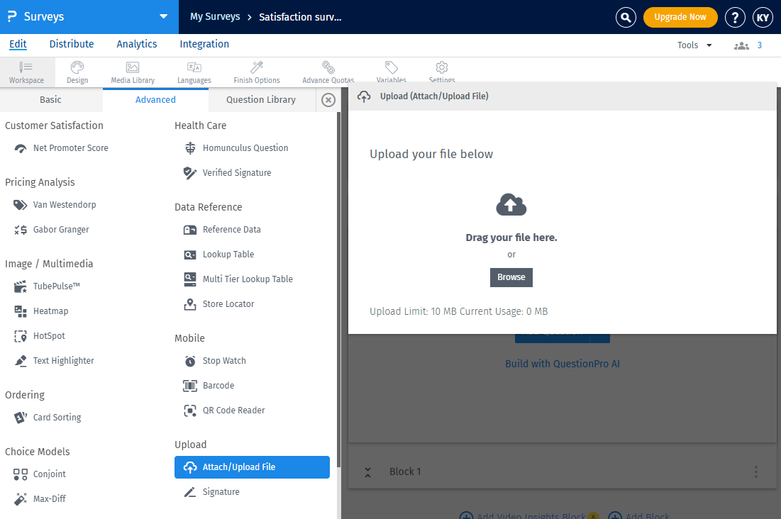 Survey Software Help Image