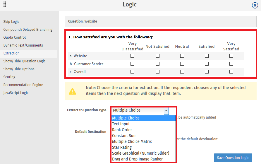 Survey Software Help Image