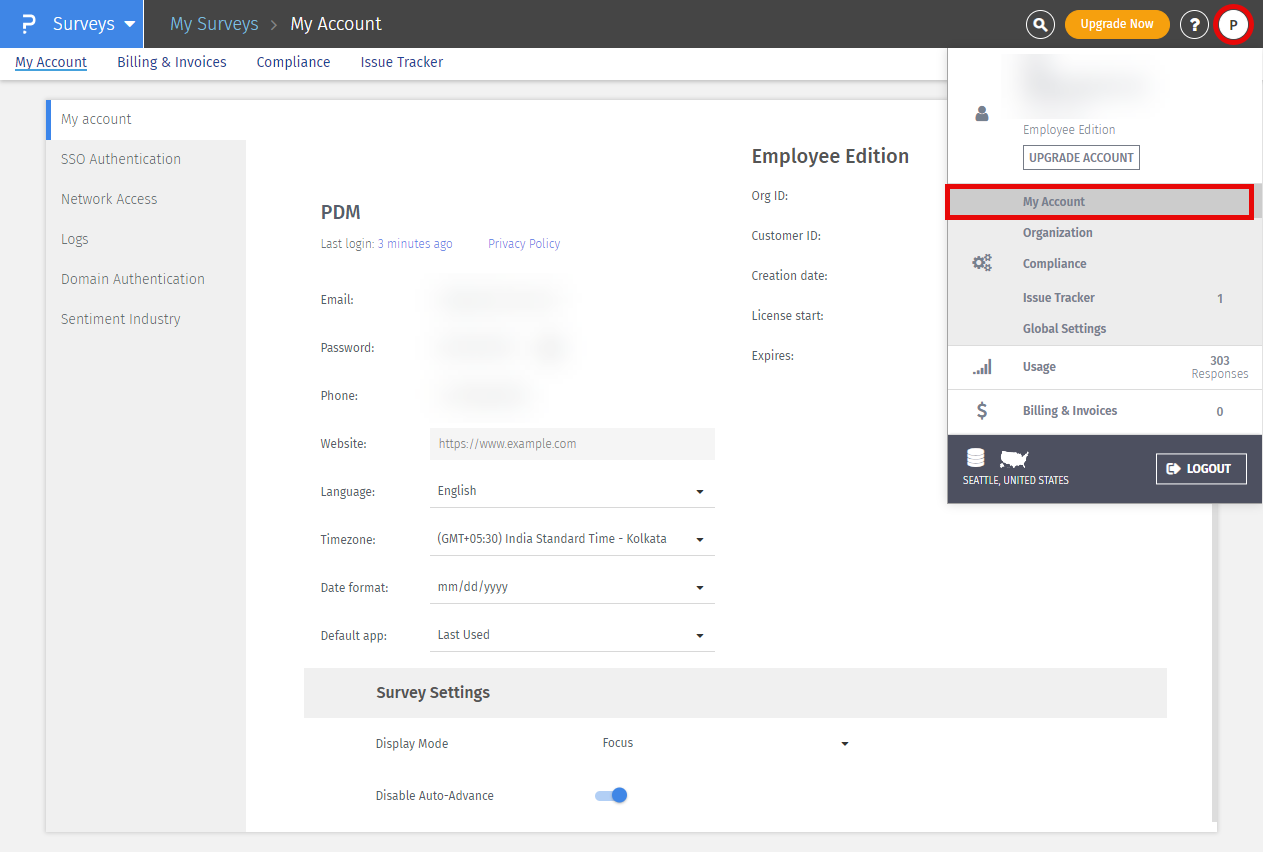 Survey Software Help Image
