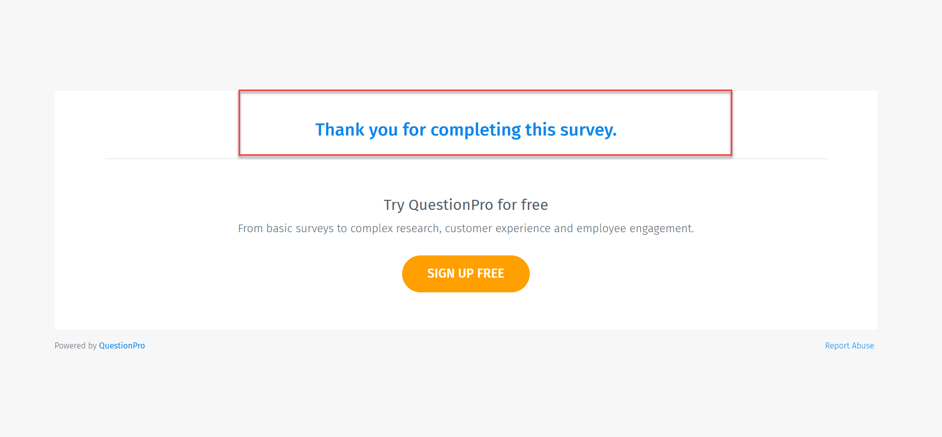 Survey Software Help Image