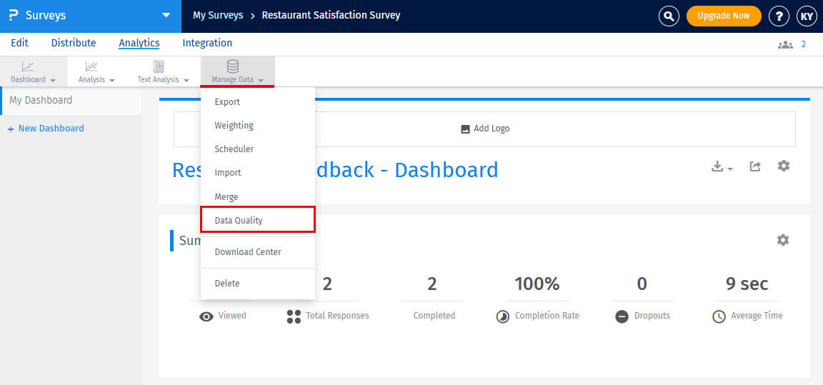 Survey Software Help Image
